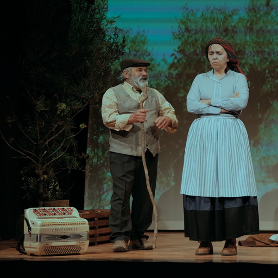 Raízes que me contam // por Teatro da Meia Via // Centro Social, Cultural e Recreativo de Liteiros // FORA DE PORTAS